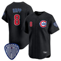 Chicago Cubs #8 Ian Happ Player Black Fedasgoge Vapor Premier Limited Home Stitched Jerseys