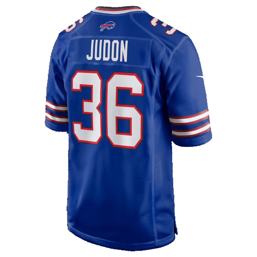B.Bills #36 Matthew Judon Royal Fedasgoge Team Game Jersey