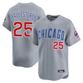 Chicago Cubs #25 Moises Ballesteros Player Gray Fedasgoge Road Limited Home Stitched Jerseys