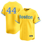 Boston Red Sox #44 Aroldis Chapman Player Yellow Fedasgoge Limited Home Game Stitched Jerseys1