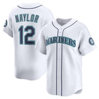 Seattle Mariners #12 Josh Naylor White Fedasgoge Home Limited Jersey