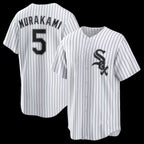 Chicago White Sox #5 Munetaka Murakami White Fedasgoge Home Replica Jersey