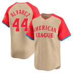 Houston Astros #44 Yordan Alvarez Player Cream Fedasgoge American League All-Star Game Limited Stitched Jerseys