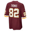 W.Football Team #82 Logan Thomas Game Player Jersey - Burgundy Fedasgoge