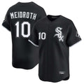 Chicago White Sox #10 Chase Meidroth Player Black Fedasgoge Limited Home Stitched Jerseys