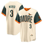 Baltimore Orioles #3 Taylor Ward Natural Fedasgoge 2026 City Connect Stadium Jersey