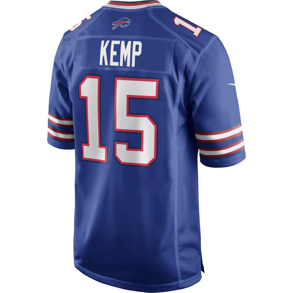 B.Bills #15 Jack Kemp Royal Fedasgoge Game Retired Player Jersey