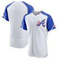 Atlanta Braves Blank White Fedasgoge 2023 City Connect Flex Base Stitched Jersey 1