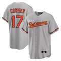 Baltimore Orioles #17 Colton Cowser Player Gray Fedasgoge Home Game Stitched Jerseys