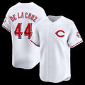 Cincinnati Reds #44 Elly De La Cruz White Fedasgoge Alternate 2 Limited Player Jersey