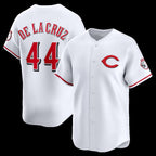 Cincinnati Reds #44 Elly De La Cruz White Fedasgoge Alternate 2 Limited Player Jersey