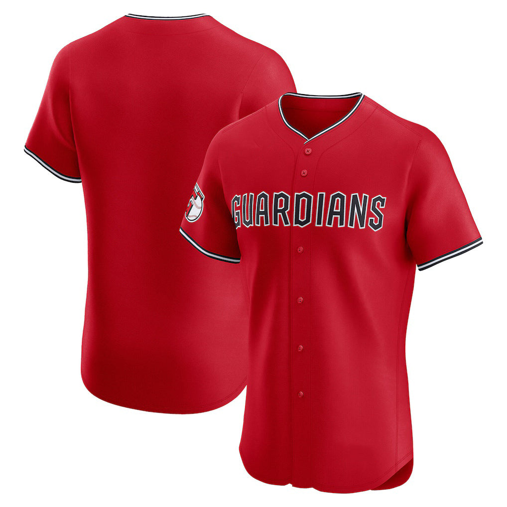 Cleveland Guardians Red Fedasgoge Alternate Elite Jersey