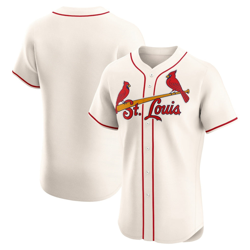 St. Louis Cardinals Cream Fedasgoge Alternate Elite Jersey