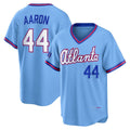 Atlanta Braves #44 Hank Aaron Powder Blue Fedasgoge 2026 City Connect Stadium Jersey