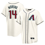 Arizona Diamondbacks #14 Gabriel Moreno Player Cream Fedasgoge Home Game Stitched Jerseys