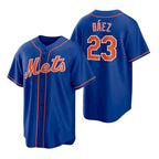 New York Mets #23 Javier Baez Royal Fedasgoge Replica Alternate Jersey