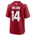 A.Cardinals #14 Michael Wilson Cardinal Fedasgoge Team Game Jersey