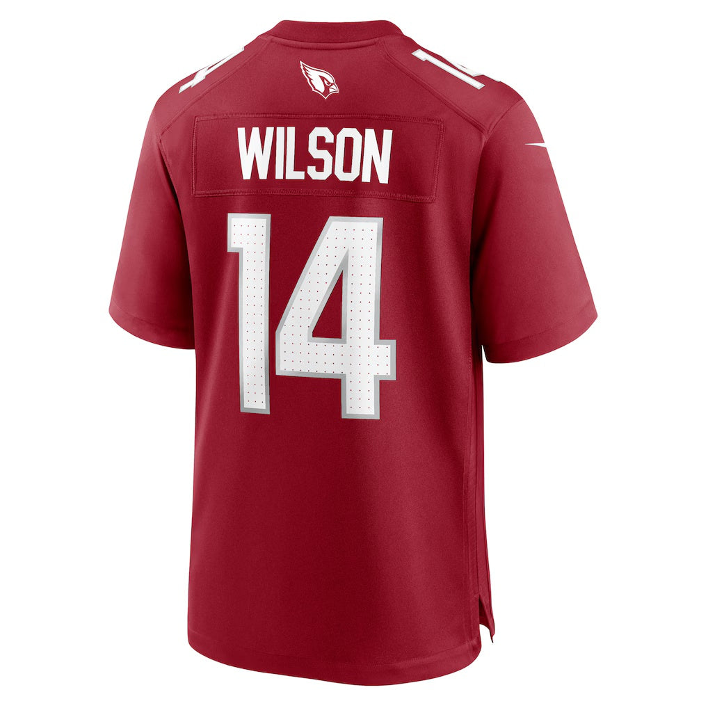 A.Cardinals #14 Michael Wilson Cardinal Fedasgoge Team Game Jersey
