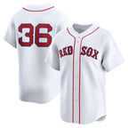 Boston Red Sox #36 Triston Casas White Fedasgoge Home Limited Player Jersey