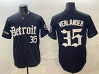 Detroit Tigers #35 Justin Verlander 2026 Black Fedasgoge 'Motor Gothic Edition' Vapor Premier Limited Stitched Jersey
