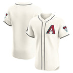 Arizona Diamondbacks White Fedasgoge Home Elite Patch Jersey