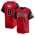 Chicago White Sox #8 Kyle Teel Player Red Fedasgoge City Connect Limited Home Stitched Jerseys