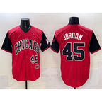 Chicago White Sox #45 Michael Jordan Red Black Fedasgoge 2025 City Connect Limited Stitched Jersey