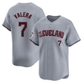 Cleveland Guardians #7 George Valera Player Gray Fedasgoge Road Limited Home Stitched Jerseys