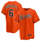 Baltimore Orioles #6 Ryan Mountcastle Player Orange Fedasgoge Home Game Stitched Jerseys