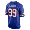 B.Bills #99 Larry Ogunjobi Royal Fedasgoge Team Game Jersey