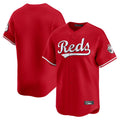 Cincinnati Reds Blank Player Red Fedasgoge Home Limited Stitched Jerseys