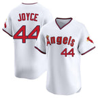 Los Angeles Angels #44 Ben Joyce Player White Fedasgoge T-shirt Home Limited Stitched Jerseys