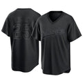 Los Angeles Dodgers #25 Tommy Edman Player Black Fedasgoge Pitch Fashion T-shirt Stitched Jerseys
