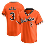 Baltimore Orioles #3 Taylor Ward Player Orange Fedasgoge T-shirt Limited Home Game Stitched Jerseys