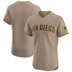 San Diego Padres Sand Fedasgoge Alternate Vapor Premier Elite Patch Jersey