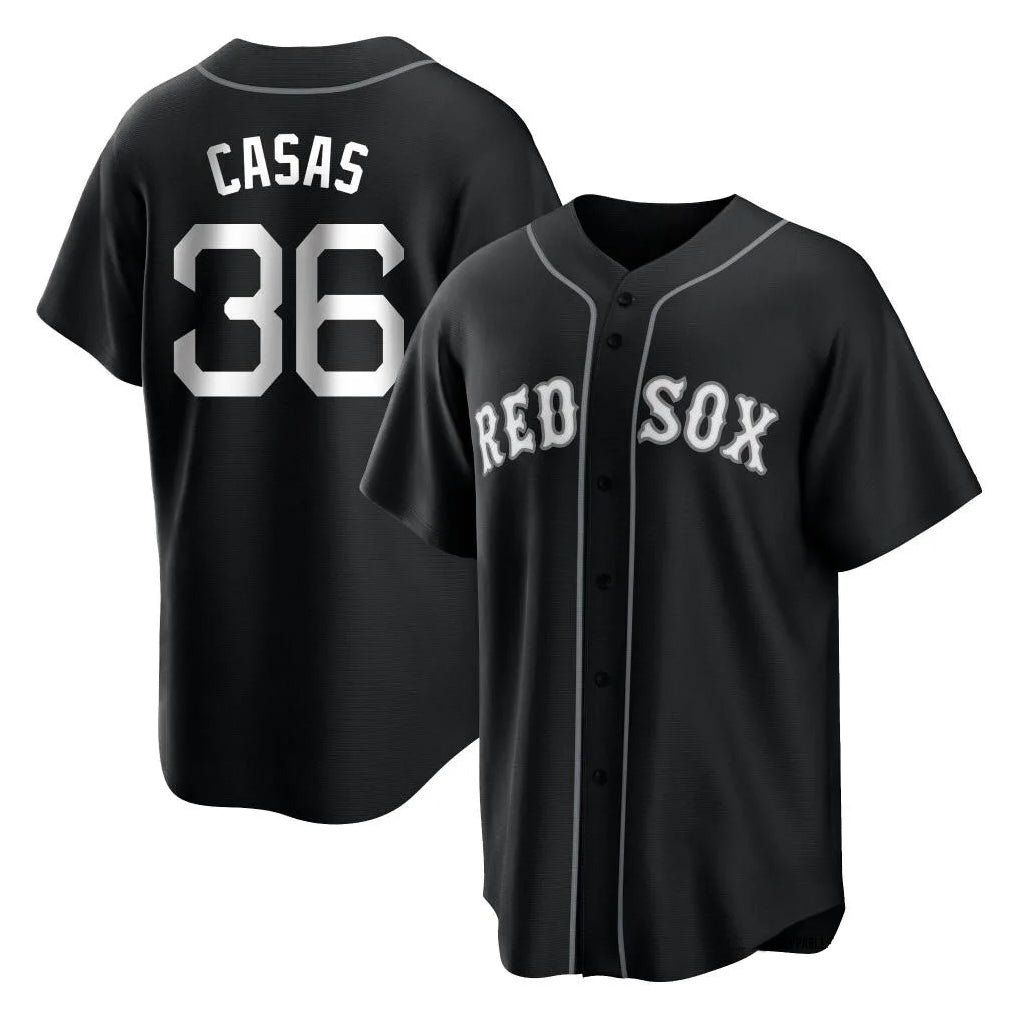 Boston Red Sox #36 Triston Casas Player Black Fedasgoge Home Game Stitched Jerseys