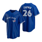 Toronto Blue Jays #26 Matt Chapman Royal Fedasgoge Cool Base Stitched Jersey