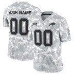 Custom B.Bills Active Player 2024 F.U.S.E Arctic Camo Fedasgoge Salute To Service Limited Stitched Jersey