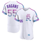 Kansas City Royals #55 Cole Ragans Player White Fedasgoge 2026 City Connect Limited Elite Home Stitched Jerseys