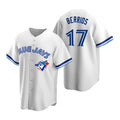 Toronto Blue Jays #17 Jose Berrios White Fedasgoge Cooperstown Collection Jersey