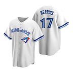 Toronto Blue Jays #17 Jose Berrios White Fedasgoge Cooperstown Collection Jersey