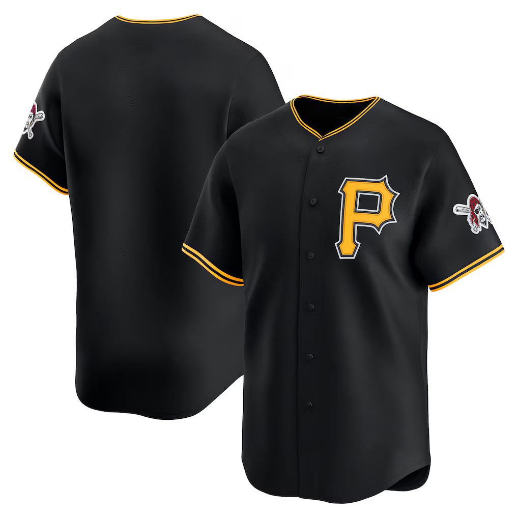 Pittsburgh Pirates Black Fedasgoge Alternate Limited Jersey