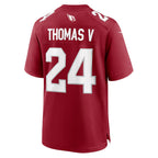 A.Cardinals #24 Starling Thomas V Cardinal Fedasgoge Team Game Jersey