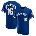 Kansas City Royals #16 Andrew Benintendi Blue Fedasgoge Flex Base Stitched Jersey