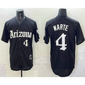 Arizona Diamondbacks #4 Ketel Marte Black Fedasgoge Vapor Premier Limited Stitched Jersey