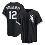 Chicago White Sox #12 Colson Montgomery Black Fedasgoge Cool Base Stitched Jersey