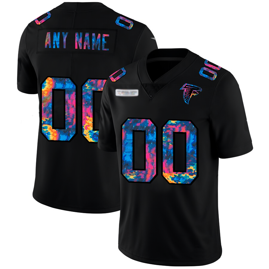 Custom A.Falcons Multi-Color Black Fedasgoge 2020 Crucial Catch Vapor Untouchable Limited Jersey