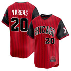 Chicago White Sox #20 Miguel Vargas Player Red Fedasgoge City Connect Limited Home Stitched Jerseys