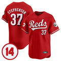 Cincinnati Reds #37 Tyler Stephenson Player Red Fedasgoge Vapor Premier Limited Home Stitched Jerseys
