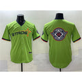 Houston Astros Team Big Logo Green Fedasgoge 2025 City Connect Limited Stitched Jersey